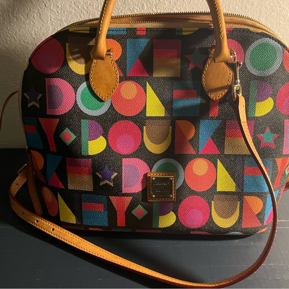 Dooney & Bourke Colorful Graphic Satchel